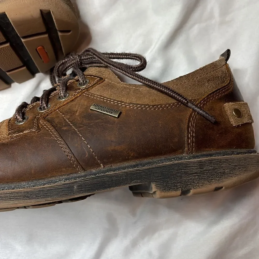 Rockport Hydro-Sheild Waterproof Rugged Bucks II Leather Oxfords. Size 10.